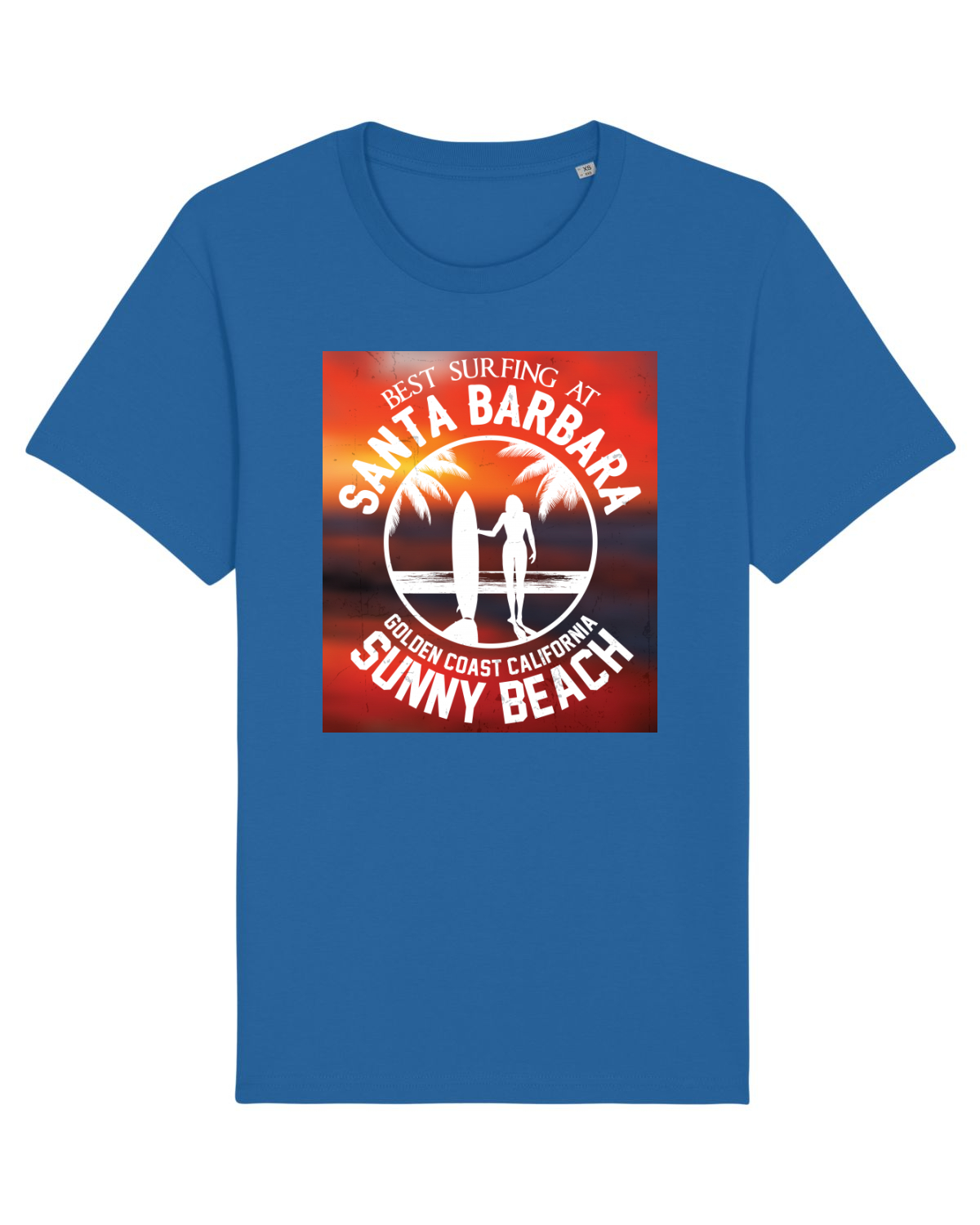 Tricou mânecă scurtă Unisex Rocker Royal Blue