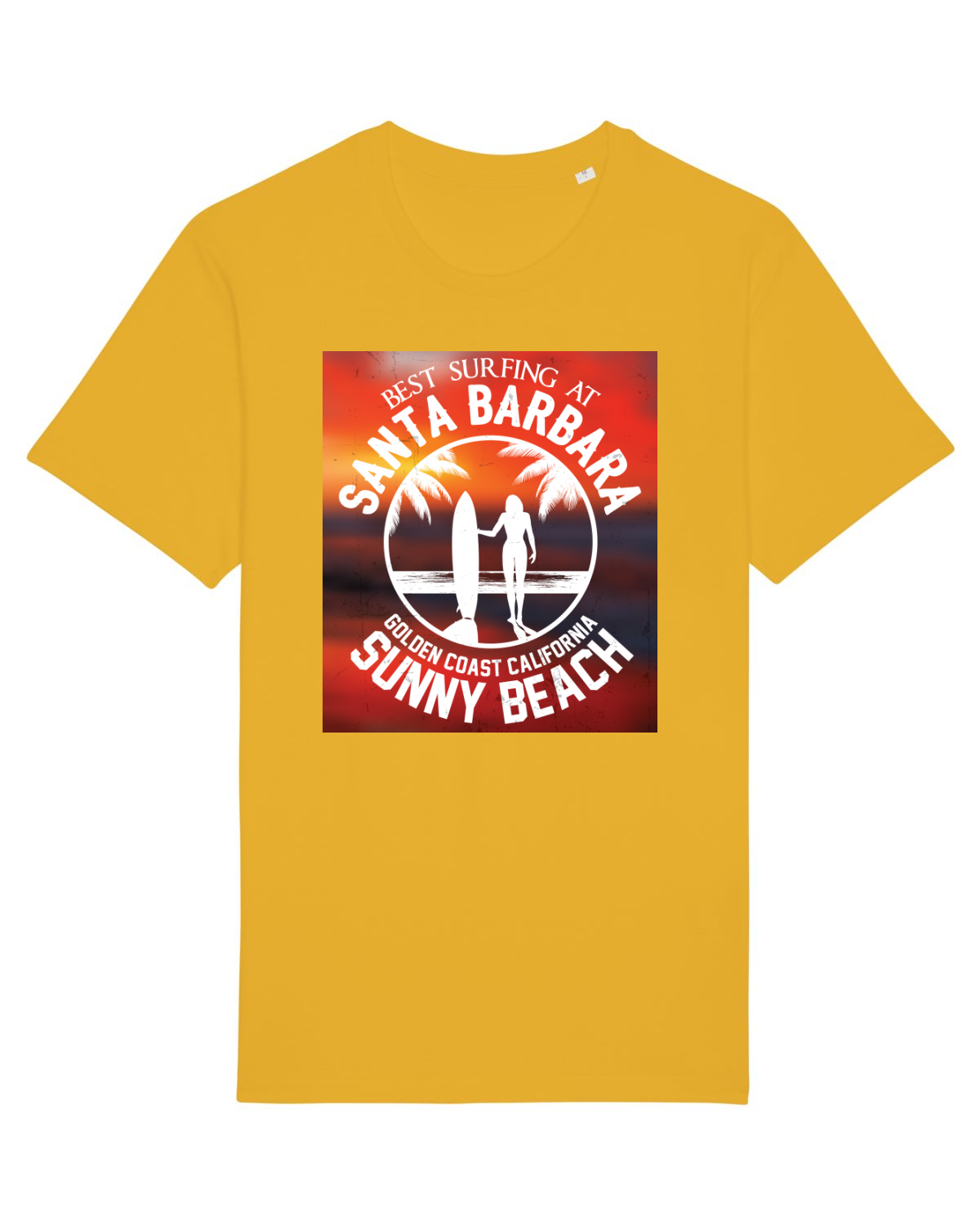 Tricou mânecă scurtă Unisex Rocker Spectra Yellow