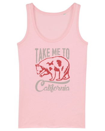 Take Me To California Cotton Pink