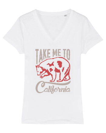 Take Me To California White