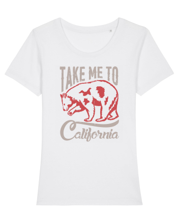 Take Me To California White