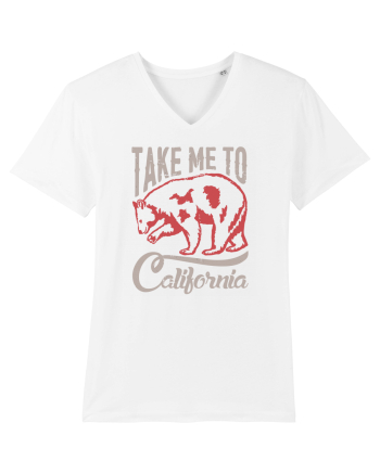 Take Me To California White