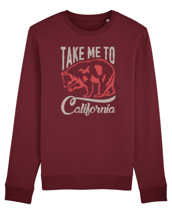 Take Me To California Burgundy