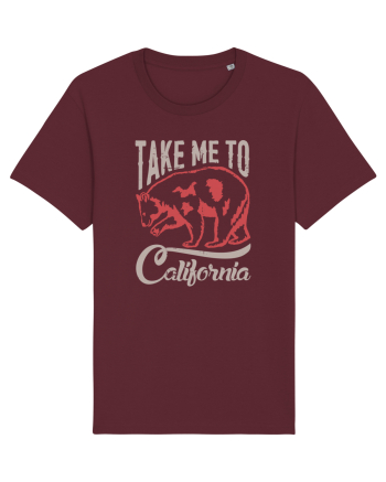 Take Me To California Burgundy