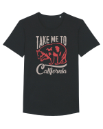 Take Me To California Tricou mânecă scurtă guler larg Bărbat Skater