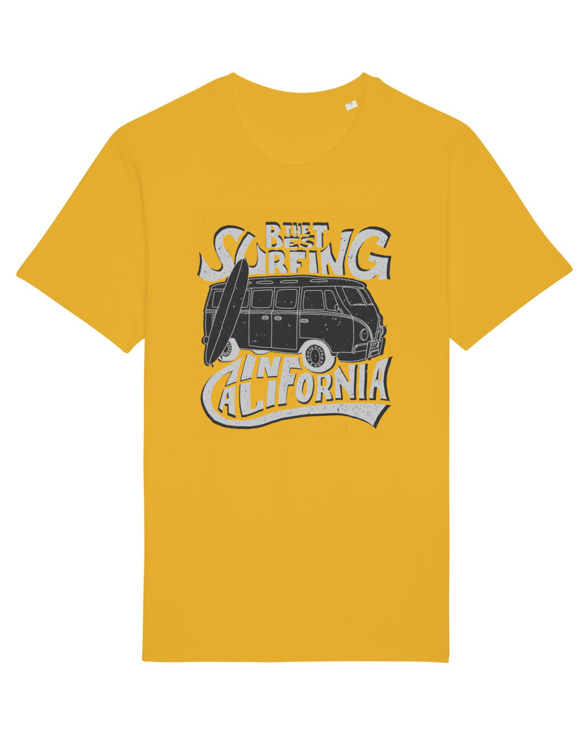 Tricou mânecă scurtă Unisex Rocker Spectra Yellow