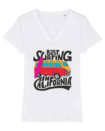 The Best Surfing In California White