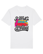 The Best Surfing In California Tricou mânecă scurtă Unisex Rocker