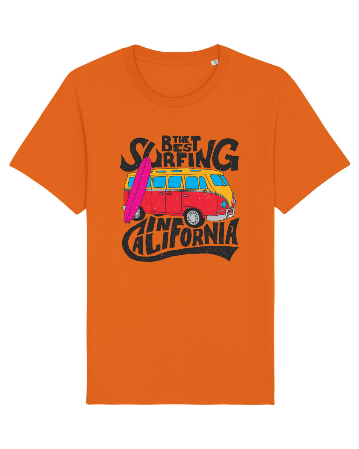 Tricou mânecă scurtă Unisex Rocker Bright Orange