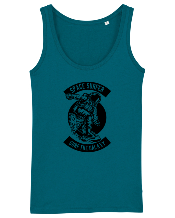 Space Surfer Galaxy Black Ocean Depth