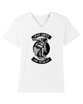 Space Surfer Galaxy Black White