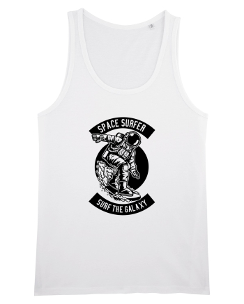 Space Surfer Galaxy Black White