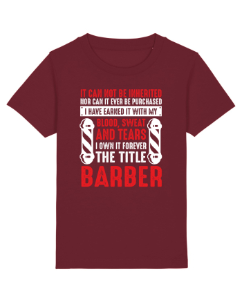 BARBER Burgundy