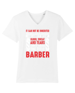 BARBER Tricou mânecă scurtă guler V Bărbat Presenter