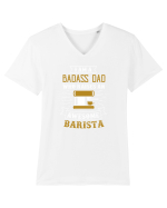 BARISTA Tricou mânecă scurtă guler V Bărbat Presenter