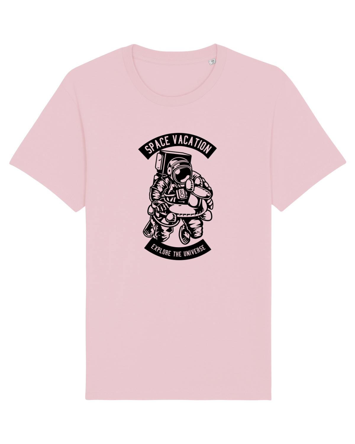 Tricou mânecă scurtă Unisex Rocker Cotton Pink