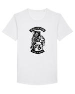 Space Vacation Astronaut Black Tricou mânecă scurtă guler larg Bărbat Skater