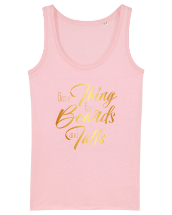 BEARDS AND TATTS Cotton Pink