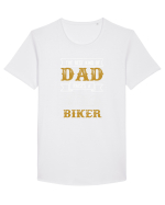 BIKERS Tricou mânecă scurtă guler larg Bărbat Skater