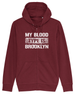 BROOKLYN Hanorac cu fermoar Unisex Connector
