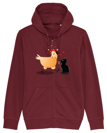 Cat and Han Burgundy