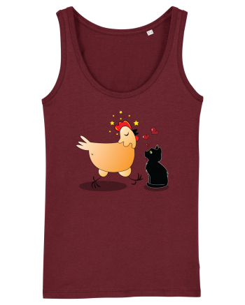 Cat and Han Burgundy