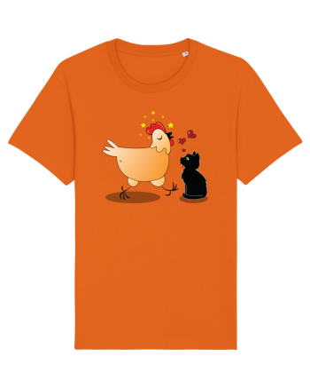 Cat and Han Bright Orange