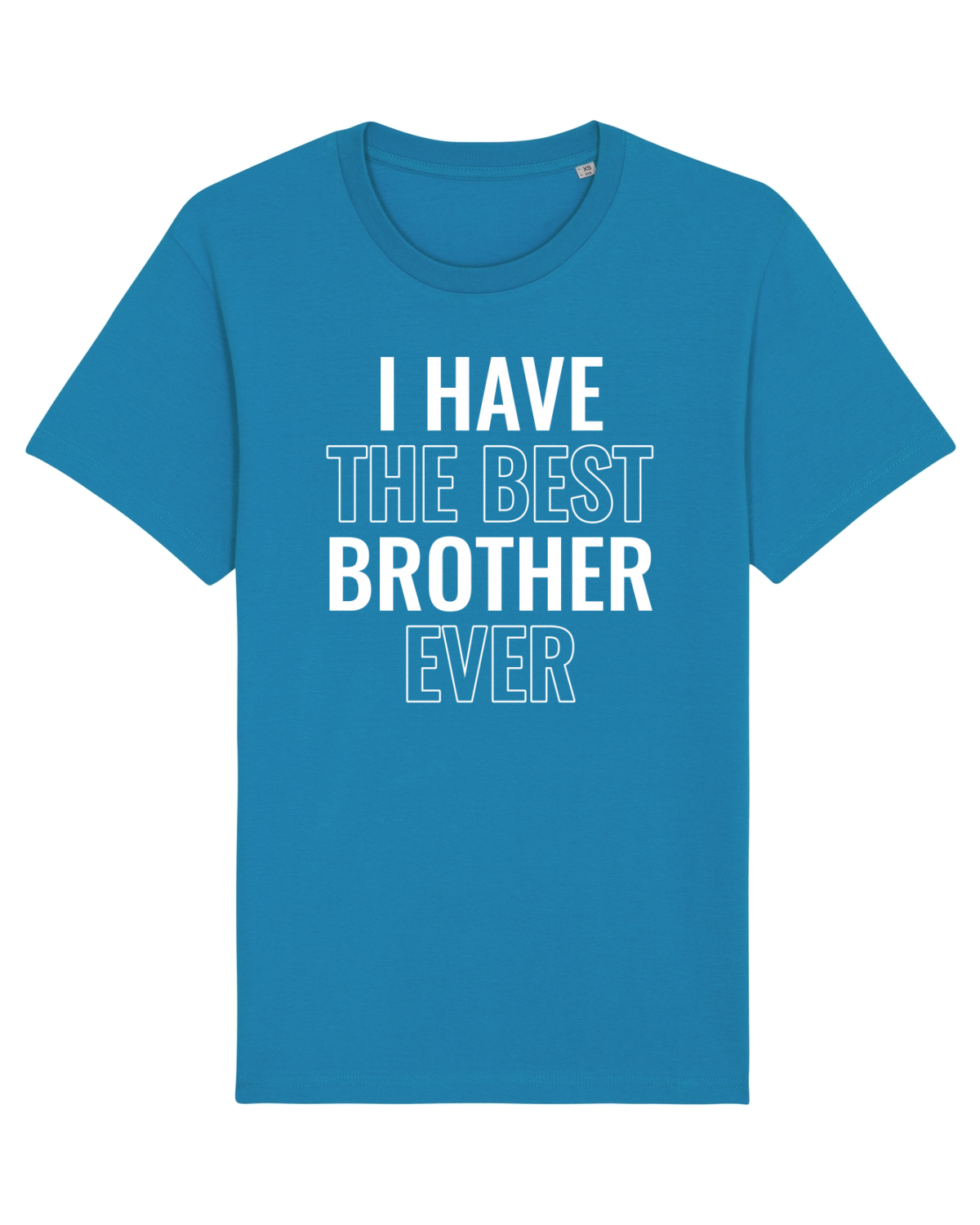Tricou mânecă scurtă Unisex Rocker Azur