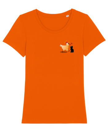 Cat and Han Bright Orange