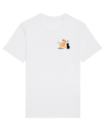 Cat and Han Tricou mânecă scurtă Unisex Rocker