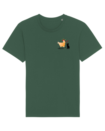 Cat and Han Bottle Green