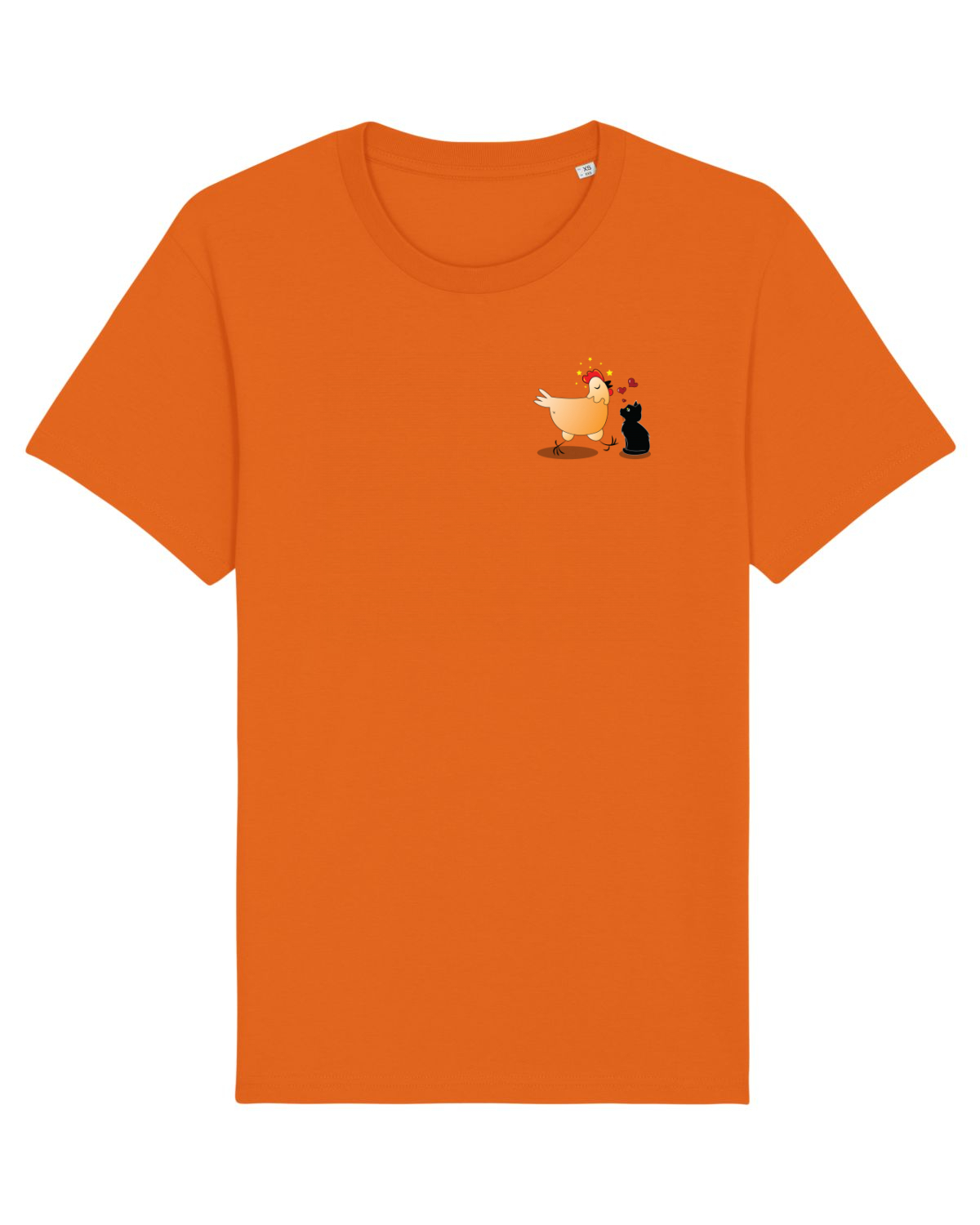 Tricou mânecă scurtă Unisex Rocker Bright Orange