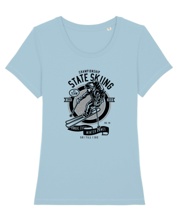 Championship Ski Black Sky Blue