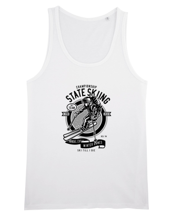 Championship Ski Black White