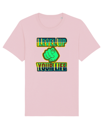 Level Up Your Life Cotton Pink