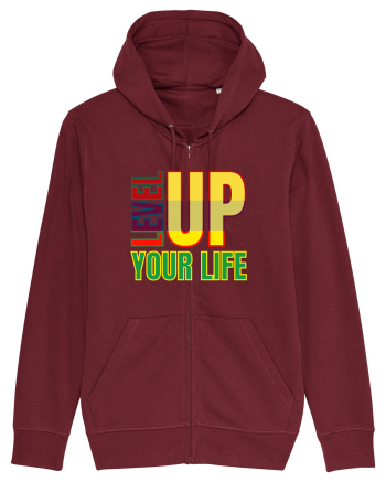 Level Up Your Life Burgundy