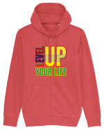 Level Up Your Life Hanorac cu fermoar Unisex Connector