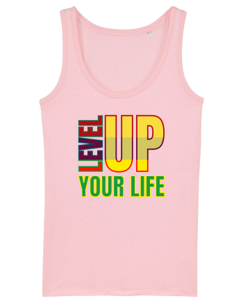 Level Up Your Life Cotton Pink