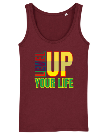Level Up Your Life Burgundy