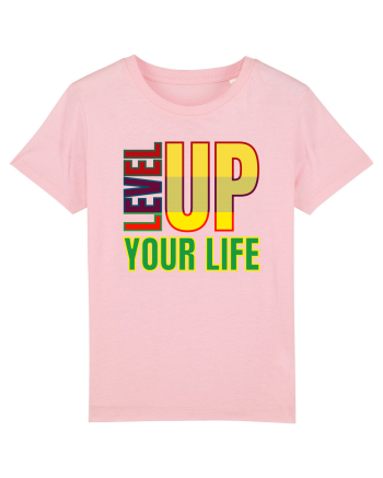 Level Up Your Life Cotton Pink