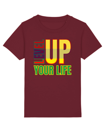 Level Up Your Life Burgundy