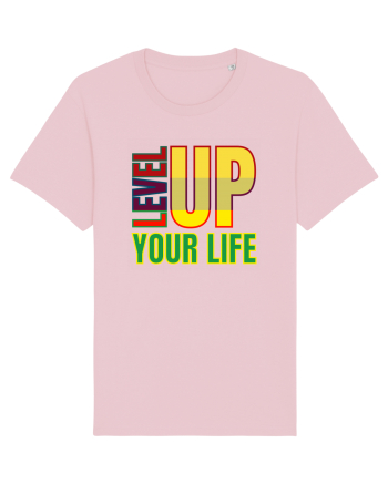 Level Up Your Life Cotton Pink