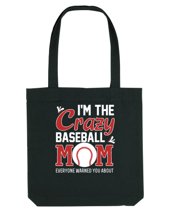 BASEBALL MOM Black