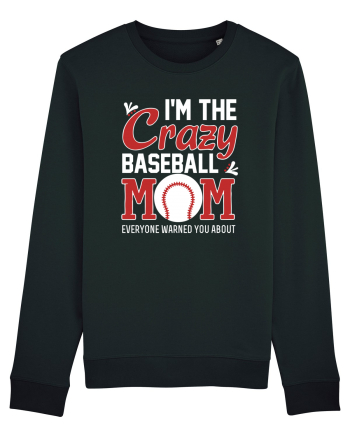 BASEBALL MOM Black