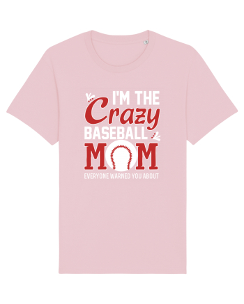 BASEBALL MOM Cotton Pink