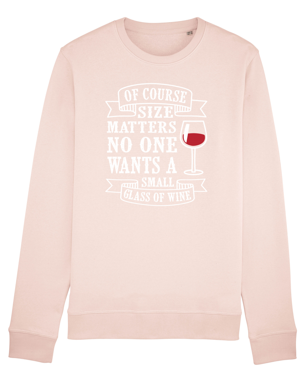 Bluză mânecă lungă Unisex Rise Candy Pink