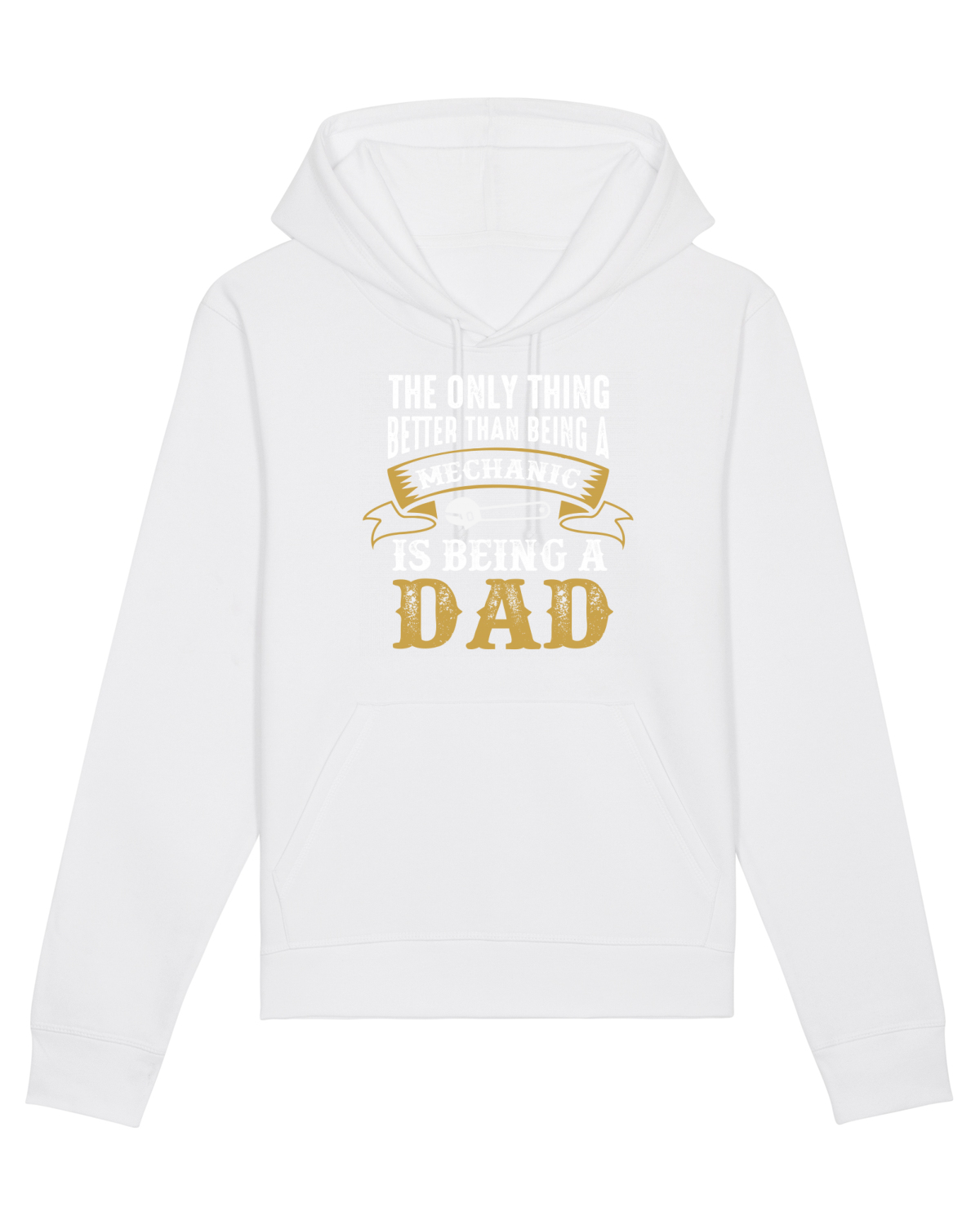 Hanorac Unisex Drummer White