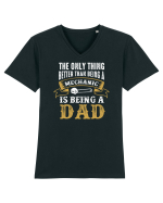 DADDY Tricou mânecă scurtă guler V Bărbat Presenter