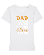 DAD Tricou mânecă scurtă guler larg fitted Damă Expresser