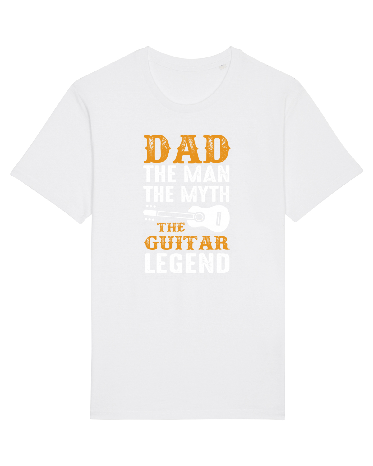 Tricou mânecă scurtă Unisex Rocker White